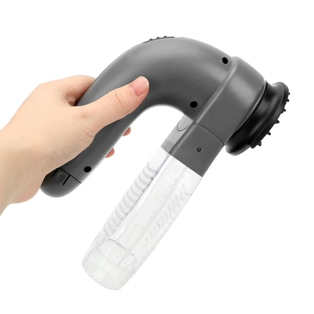 Pet Grooming Vacuum Cleaner Cordless Dog Suction Remover Shaver Pet Hair Removal Brush for Long/Short Haired Dogs Cats