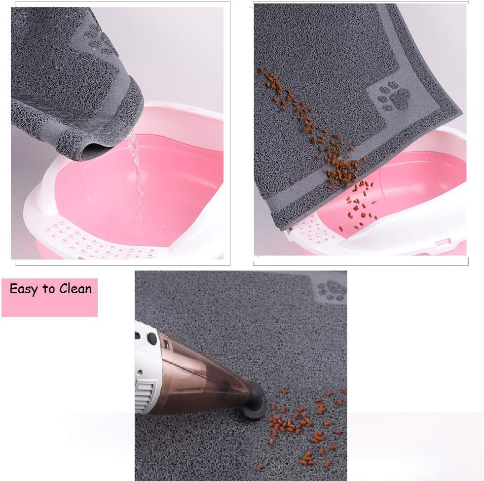Pet Food Mat for Dogs Cats Waterproof Large XL Dog Mats for Food and Water Bowls Feeder Dishes Easy to Clean Cat Dog Mats Non-Slip for Floors